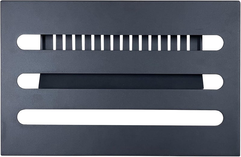 Soyan 18" x 11.8" Guitar Pedal Board with Power Supply Tray, Carry Bag & Mounting Tapes Included (Black, SPB-18S) - Image 3